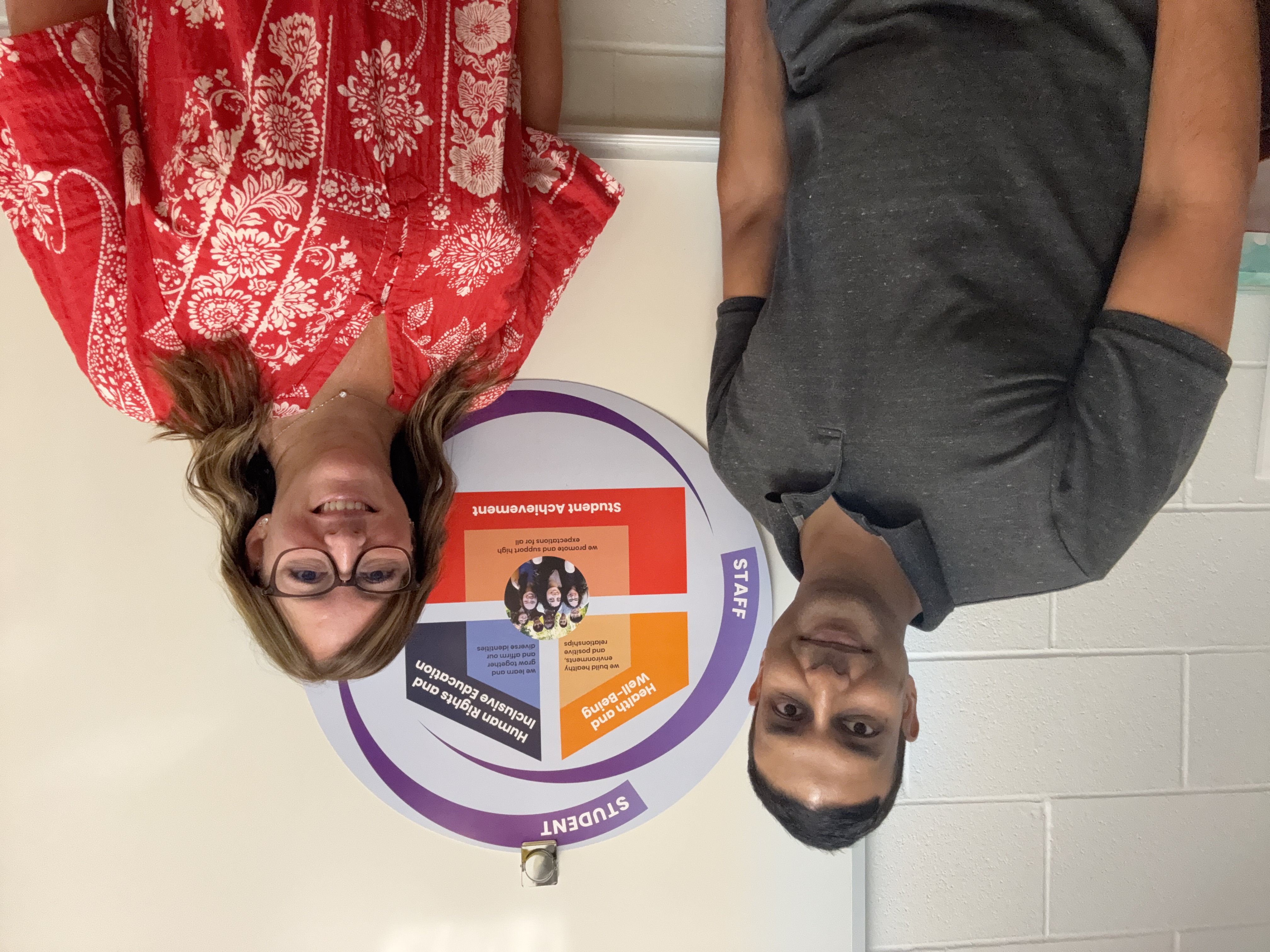 photo of Principal and Vice Principal