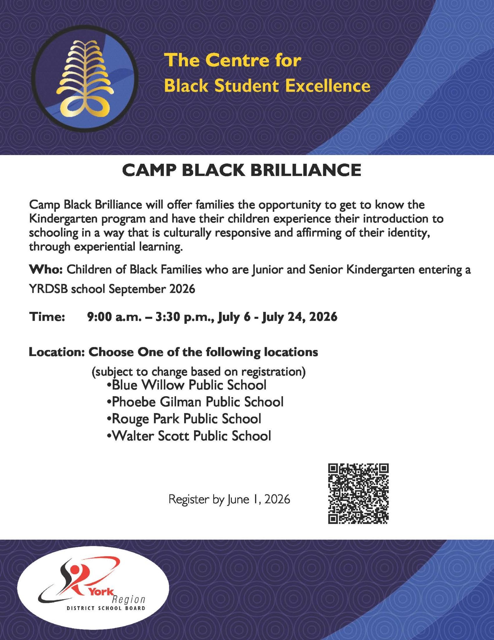 Black Excellence flyer